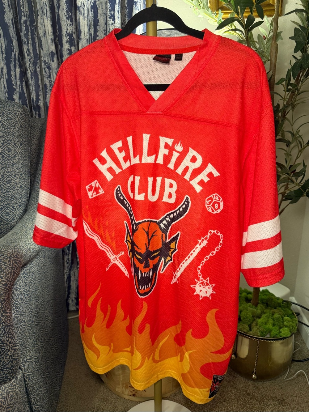 Stranger Things Hellfire Club Jersey